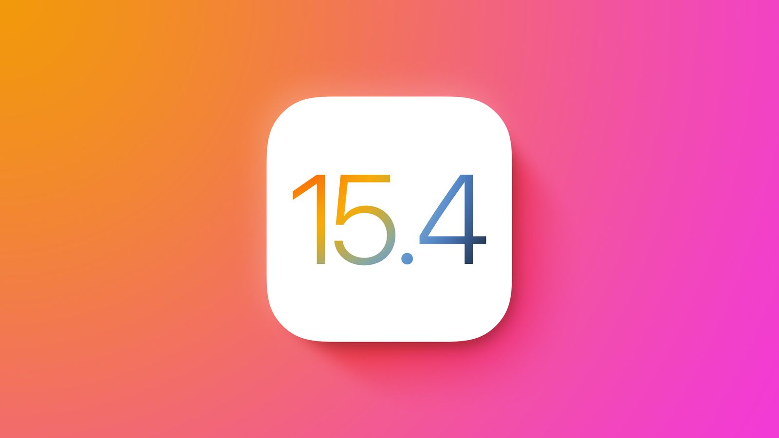 iOS 15.4 Latest Features