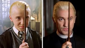 Tom Felton returns as Draco Malfoy